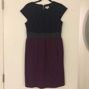 Oleg Cassini Colorblock Dress
